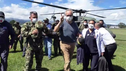Ejército rescata a un suizo y un brasileño secuestrados en Colombia