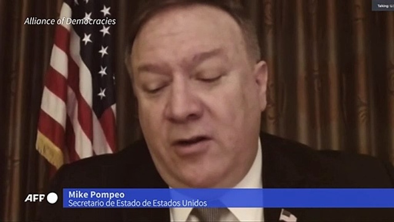 Pompeo a los europeos: depender de China "es abandonar lo que somos"