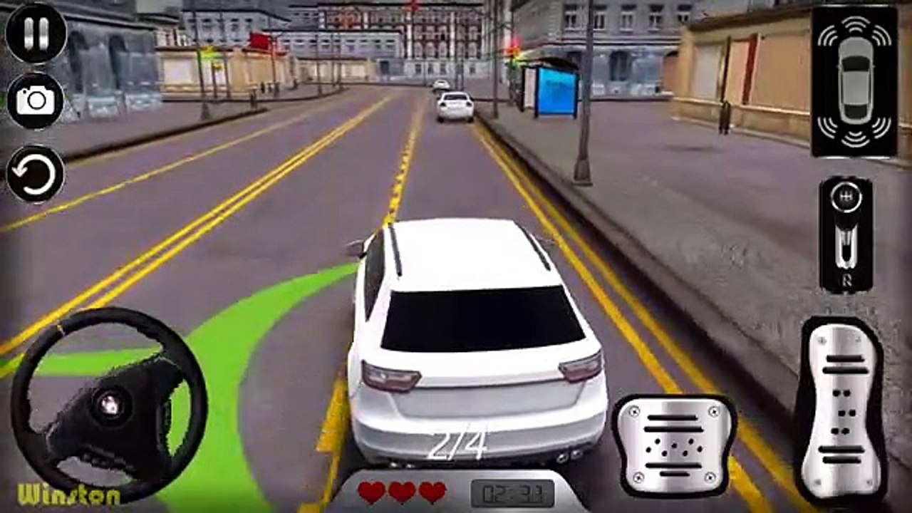 Car Parking 2020 Pro 1 - White SUV Open World Free Driving Car Game Android Gameplay
