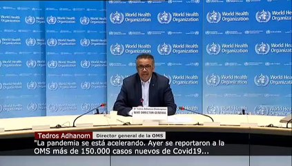 La OMS advierte de que “la pandemia se está acelerando”