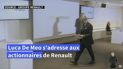 Le nouveau patron du groupe Renault "conscient des difficultés" qui l'attendent