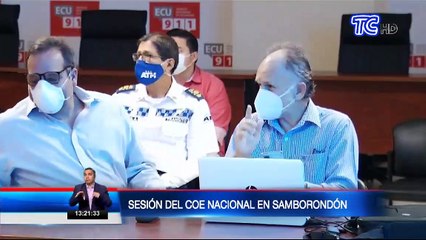 COE Nacional analizó propuestas y confirmó realización de pruebas en aeropuertos del país