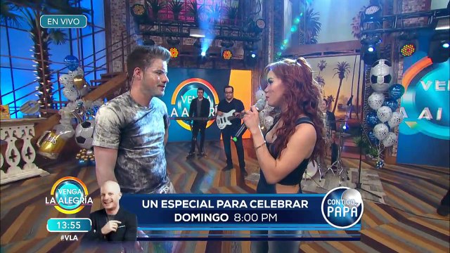 ¡Dalú vino al programa a estrenar su nuevo sencillo Inquebrantable ! WOW. | Venga La Alegría