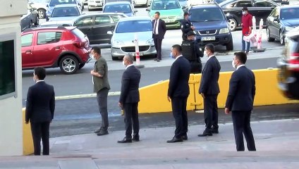 Meclis Başkanı Şentop, MHP Genel Merkezi'nde