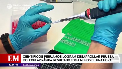 Edición Mediodía: Científicos peruanos logran desarrollar prueba molecular rápida
