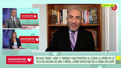 Sanamente con el Doctor Elmer Huerta: ¿Debería vacunar a mi hijo con Covid-19? (HOY)