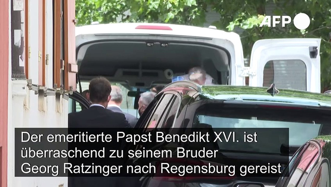 Emeritierter Papst Benedikt XVI. überraschend bei krankem Bruder in Deutschland