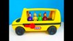 LEARNING SHAPES Little Tikes SCHOOL BUS Ride TELETUBBIES TOYS-