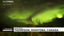 Spektakuläres Nordlicht über Kanada
