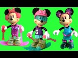 Minnie Mouse Deluxe Winter BowTique with Magic Clip Fashion Outfits from Disney Junior Bow-Toons