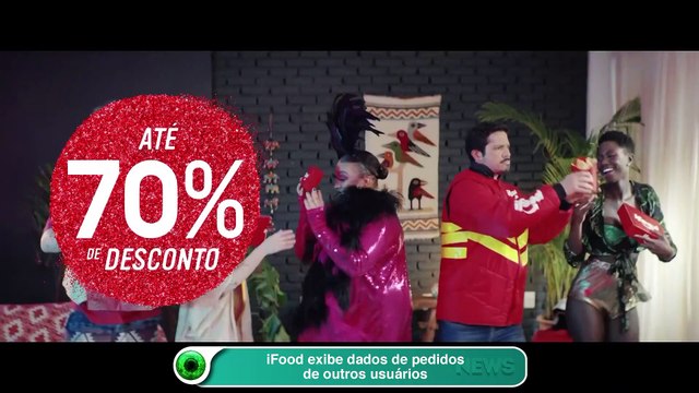 iFood exibe dados de pedidos de outros usuários