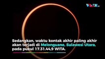 Wilayah Indonesia yang Bisa Lihat Gerhana Matahari Cincin