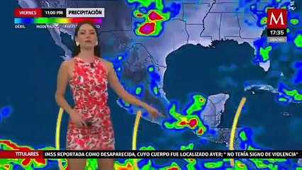 Sandy Tok nos da el pronóstico del tiempo para este viernes 19 de junio