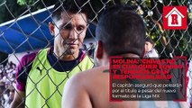 Molina: “El hecho de tener esta playera puesta engloba una gran responsabilidad