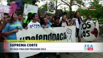 Corte de EU frena a Donald Trump y rechaza finalizar programa DACA