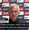 Mourinho not sure if Dier, Sanchez will be first choice centre-back pairing