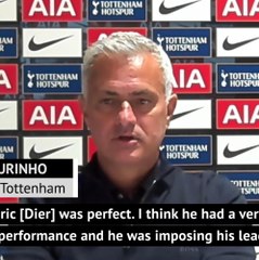 Mourinho not sure if Dier, Sanchez will be first choice centre-back pairing