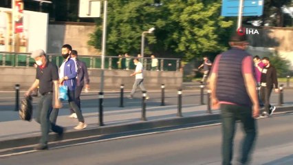 6 saat sürecek olan kısıtlama öncesi E-5’te trafik hareketlendi