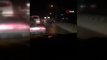 Kontrolden çıkan otomobil takla attı: 2 yaralı