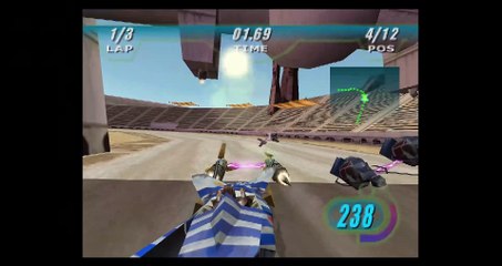 Star Wars Episode 1 Racer (1999) [N64] - RetroArch with paraLLEl (PC)