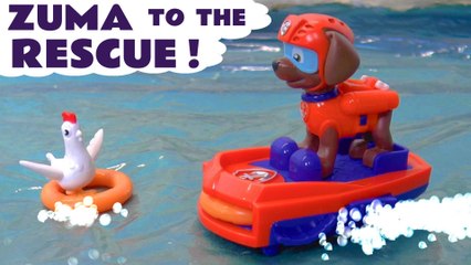 Paw Patrol Mighty Pups Zuma Rescue with the Funny Funlings in this Family Friendly Full Episode English Toy Story for Kids from the Kid Friendly Family Channel Toy Trains 4U