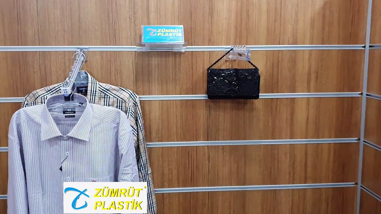 ZP-25 VE ZP-26 ÜRÜN SERGİLEME PANELE EĞİMLİ VE DÜZ BASTON