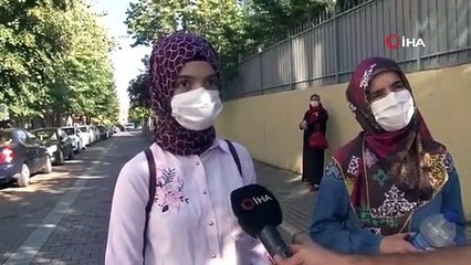 LGS sınavı Koronavirüs önlemleri altında başladı