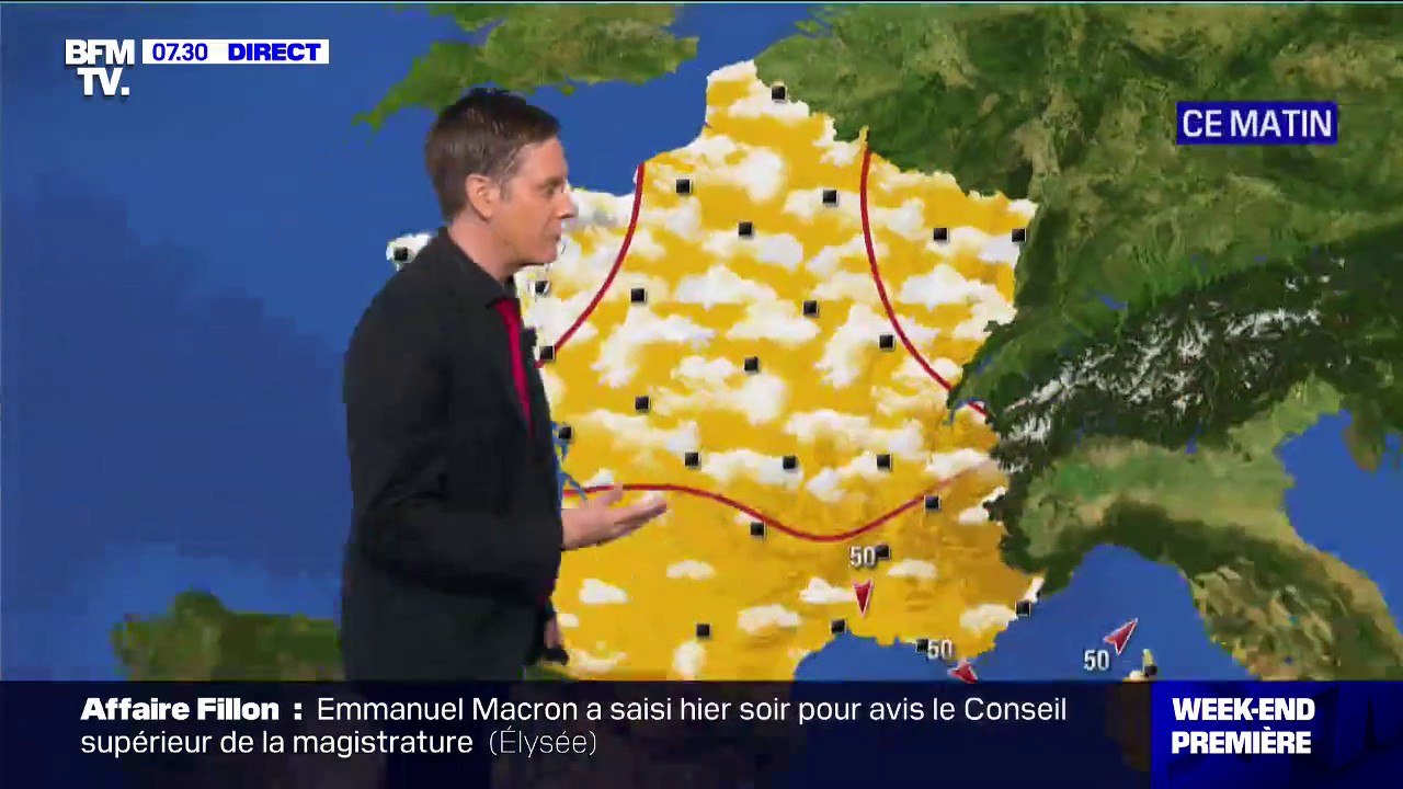 Températures estivales attendues ce samedi après-midi