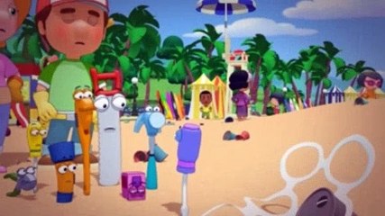 Handy Manny S03E27 Beach Clean Up Root Damage
