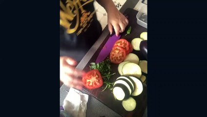 Andrew Eborn - Aubergine (Eggplant) Parmigiana with Stacey