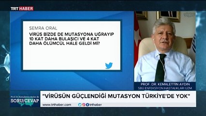 Bazı ülkelerde virüsün güçlendiği mutasyon Türkiye’de var mı