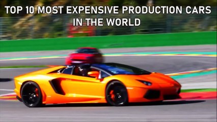 WORLD TOP 10 MOST EXPENSIVE CARS 2020