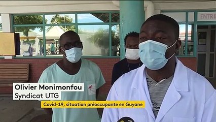 Coronavirus : la situation empire en Guyane, des malades transférés en Martinique
