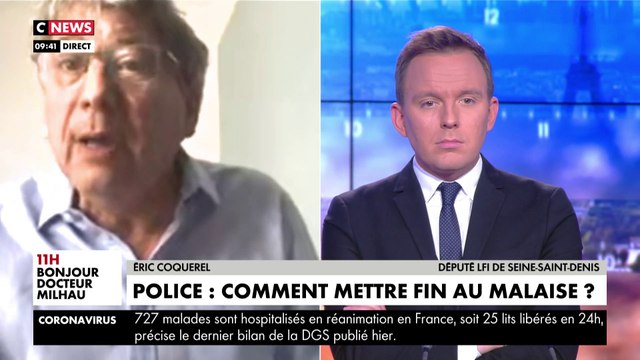 Eric Coquerel : «Il y a des pratiques dans la police d'utilisation disproportionnée des armes par rapport aux faits reprochés»