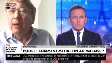 Eric Coquerel : «Il y a des pratiques dans la police d'utilisation disproportionnée des armes par rapport aux faits reprochés»