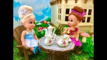 Miniature TEA PARTY Sparkle Girlz Fairy Dolls Toys-