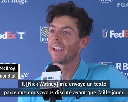 RBC Heritage - Watney positif au coronavirus, mais le spectacle continue pour McIlroy