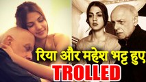 Rhea Chakraborty And Mahesh Bhatt INSULTED For Close Pictures - Sushant Singh Rajput Case