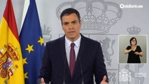 Sánchez apela a la unidad: 