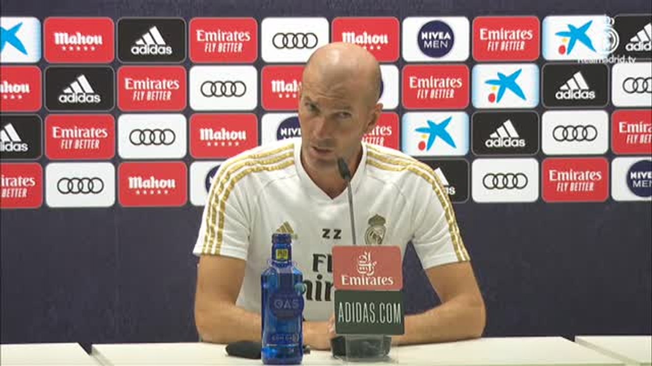 Zidane: "Yo no le voy a decir nunca a un jugador lo que tiene que decir"