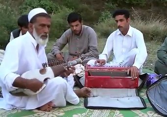 Traditional  music instruments playing by a person.