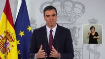 Sánchez reclama unidad a los partidos como mejor homenaje a los fallecidos