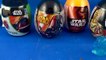 6 Star Wars Surprise Eggs Opening Darth Vader Kylo Ren Stormtroopers #197