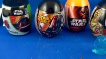 6 Star Wars Surprise Eggs Opening Darth Vader Kylo Ren Stormtroopers  197