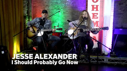 Dailymotion Elevate:  Jessi Alexander - "I Should Probably Go Now" live at  Cafe Bohemia, NYC