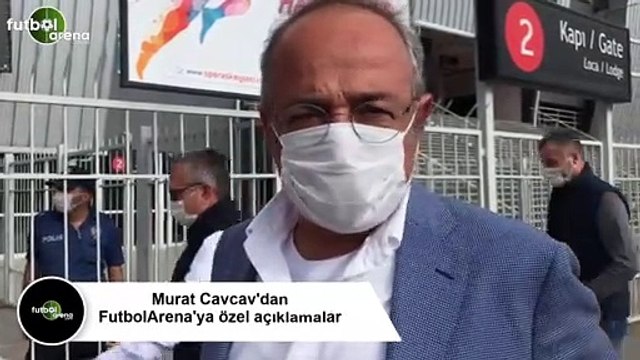 Murat Cavcav'dan FutbolArena’ya özel açıklamalar | İnşallah gülen taraf biz oluruz