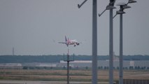 Primer vuelo de pasajeros después del coronavirus que aterriza en Leipzig