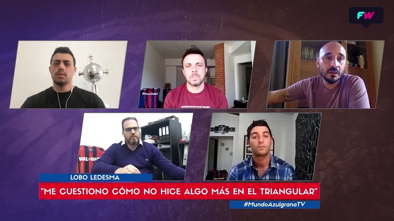 El Lobo Ledesma recordó cómo vivió el triangular de 2008