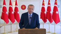 Cumhurbaşkanı Erdoğan, Kars Barajı açılışına katıldı