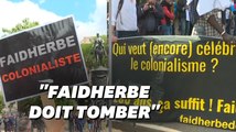 À Lille, la statue de Faidherbe oppose pro-déboulonnage et identitaires